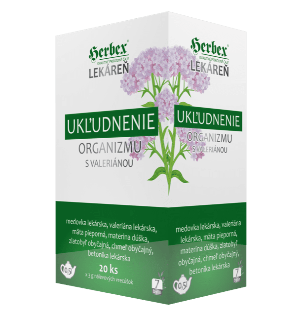 Čaj Ukľudnenie organizmu s Valeriánou (pôvodný názov Hlavohoj)