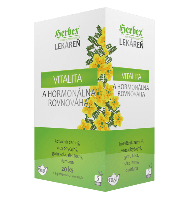 Čaj Vitalita a hormonálna rovnováha