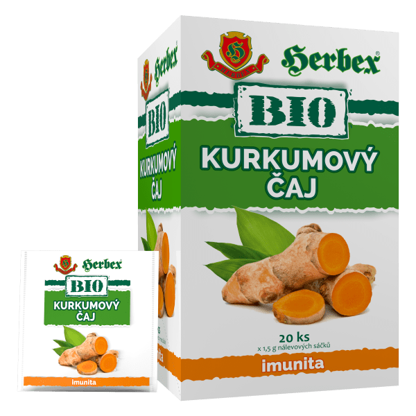 Kurkumový čaj BIO